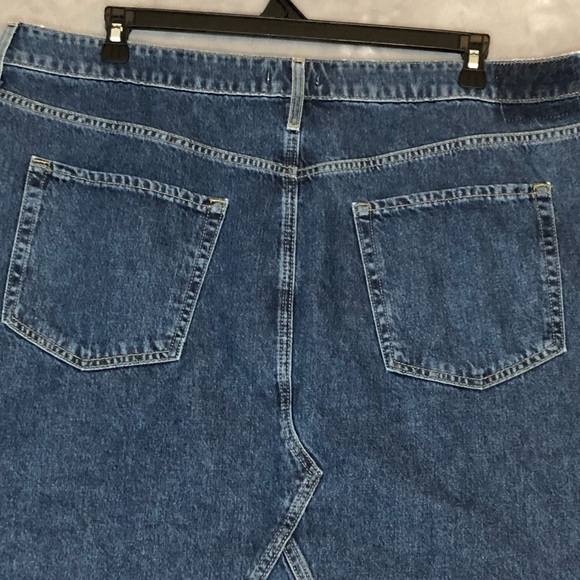 Forever 21 Denim Blue Mini Skirt Size 18 NWT - Picture 8 of 11